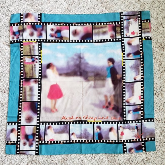 Moschino 100% Silk Square Scarf - Picture 2 of 10